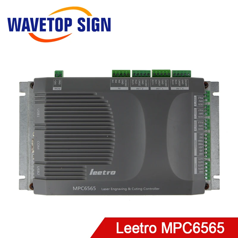 Leetro MPC6565 Co2 лазерный DSP контроллер для лазерной гравировальная и режущая