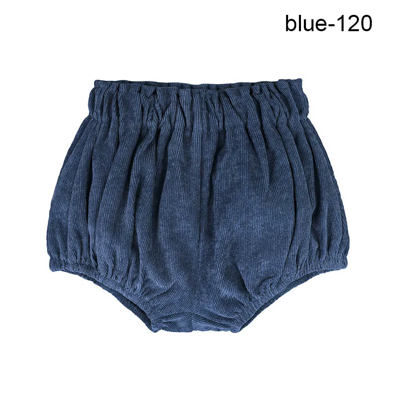 blue 120 Для новорожденных одежда для малышей вельветовые дно детские трусики с юбочкой Короткие трусы подгузники штанишки@ ZJF - Цвет: blue 120