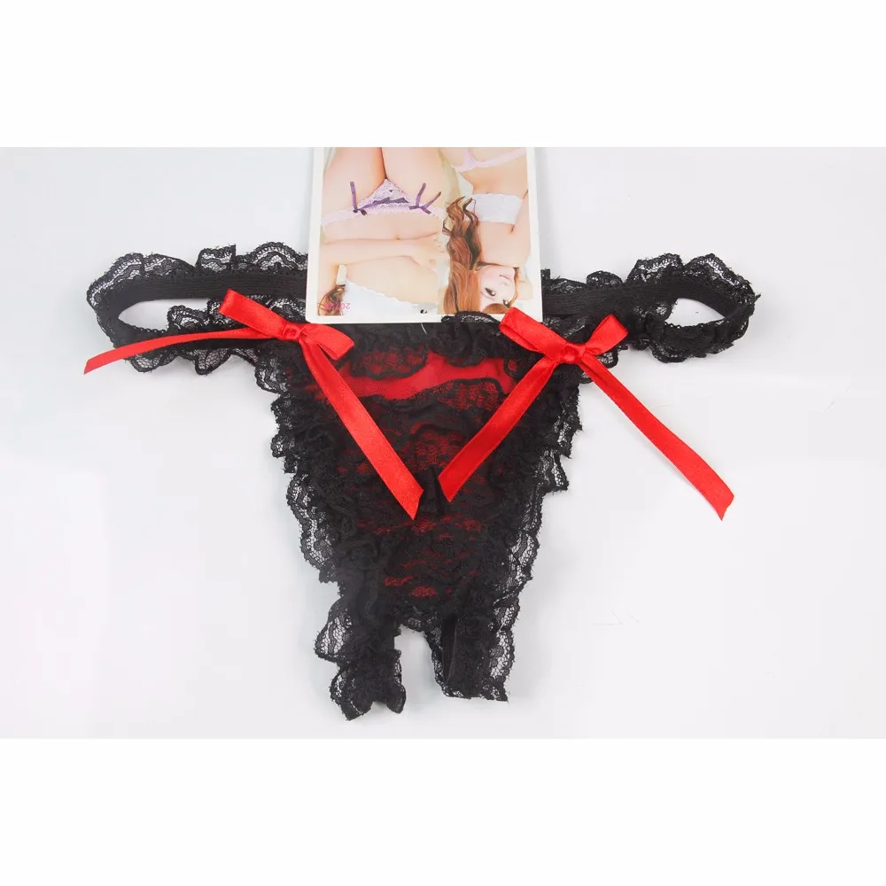 Женские сексуальные стринги с открытым шаговым швом и жемчугом, v-стринги, трусики, нижнее белье в сеточку