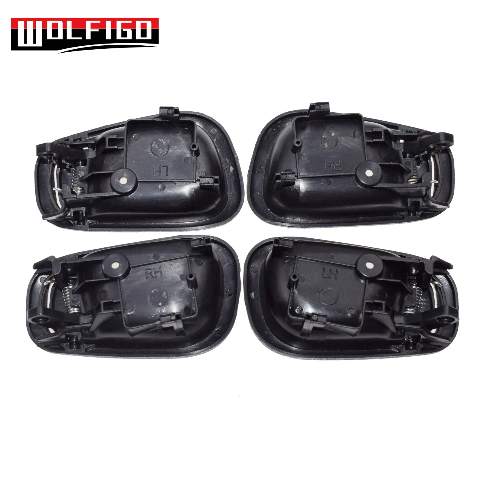 Новые черные внутренние дверные ручки WOLFIGO для Toyota Corolla Geo Prizm 98-02 6920502050B1 6920602050A |
