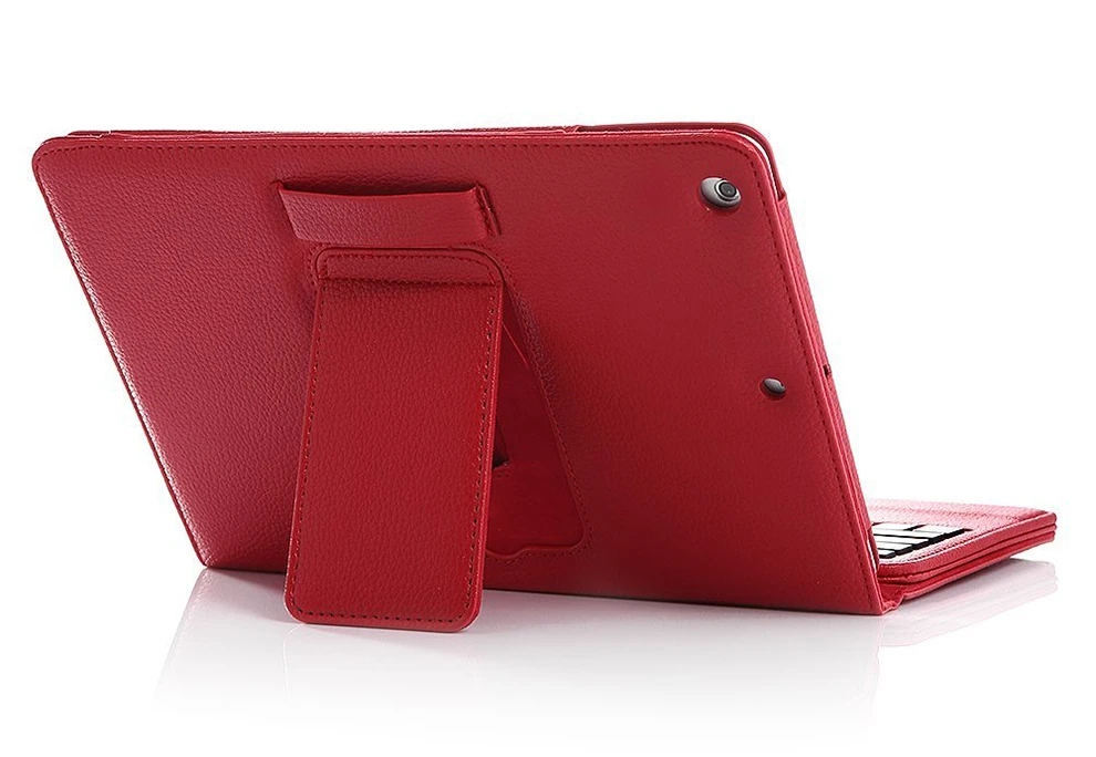 Горячая Bluetooth клавиатура чехол для iPad Air 1/2 Съемная Кожа Беспроводная клавиатура крышка для iPad 5/6 [iOS 10+ Поддержка]