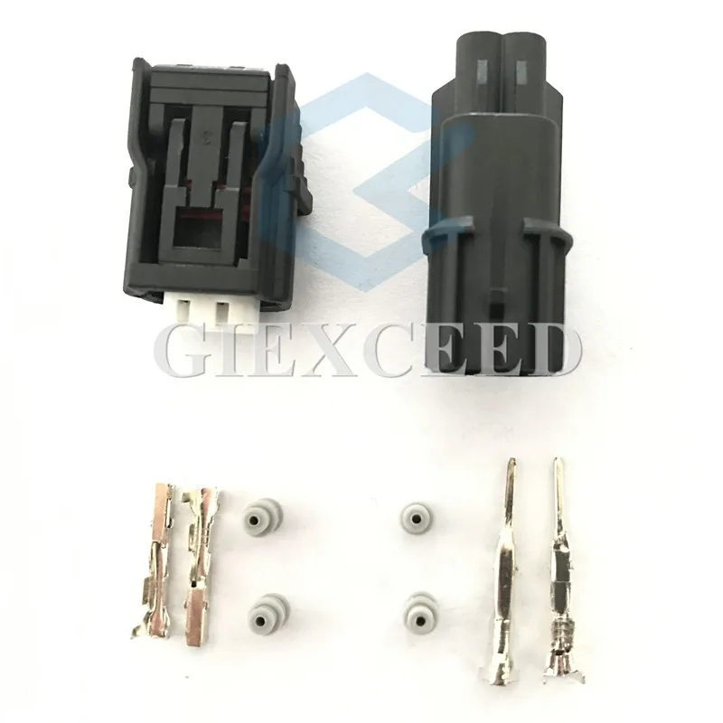 2 комплекта 2 Pin 6189-7036 HV 040 Женский Мужской автомобильный разъем ABS Датчик Socekt пресс переключатель катушка зажигания Разъем для Honda