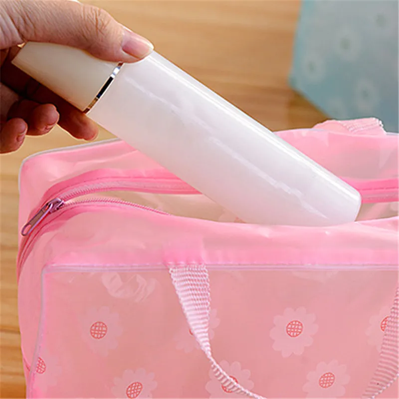 Портативная Водонепроницаемая косметическая сумка держатель для косметики с