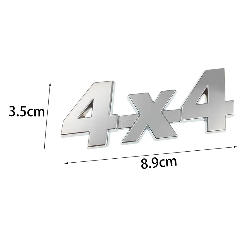 Металлические 3d наклейки для автомобилей 4x4 ограниченная серия Задняя эмблема