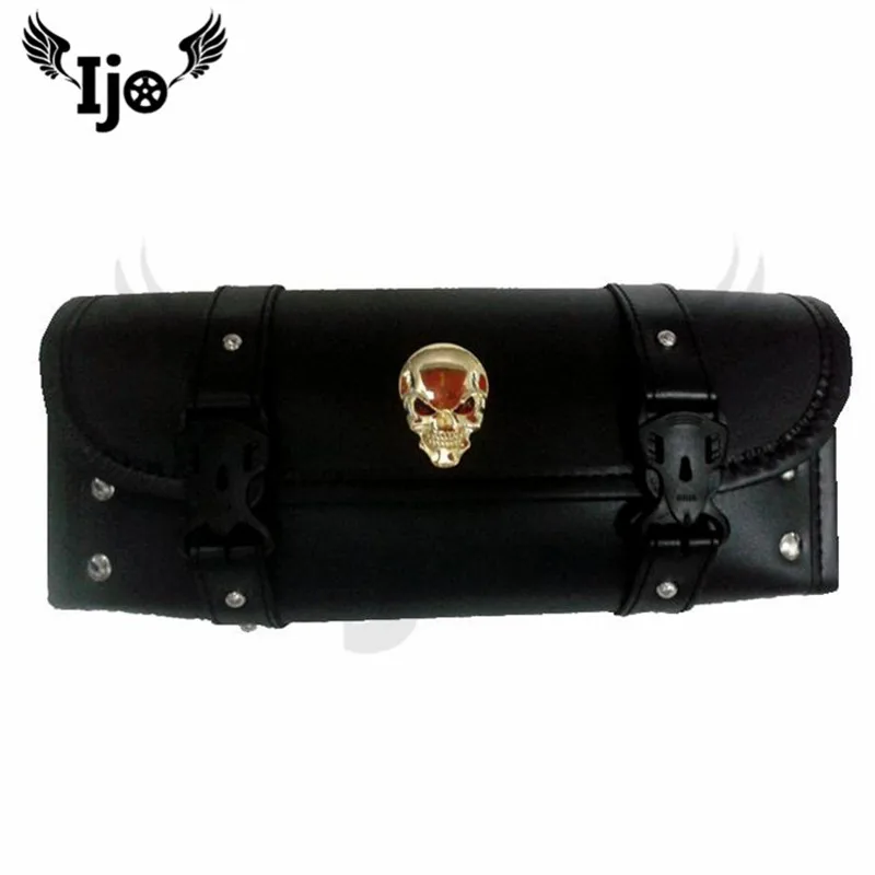 Седельная сумка для мотоцикла с черепом Vespa harley softail mochila moto maletas alforjas para tank bag rcycle