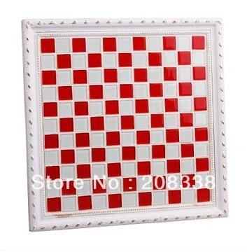 

Crystal glass mosaic - red with