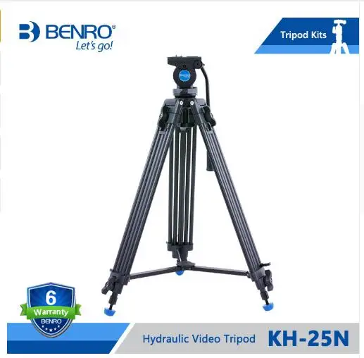 Профессиональный Штатив Benro KH25N с двумя ножками штатив панорамной