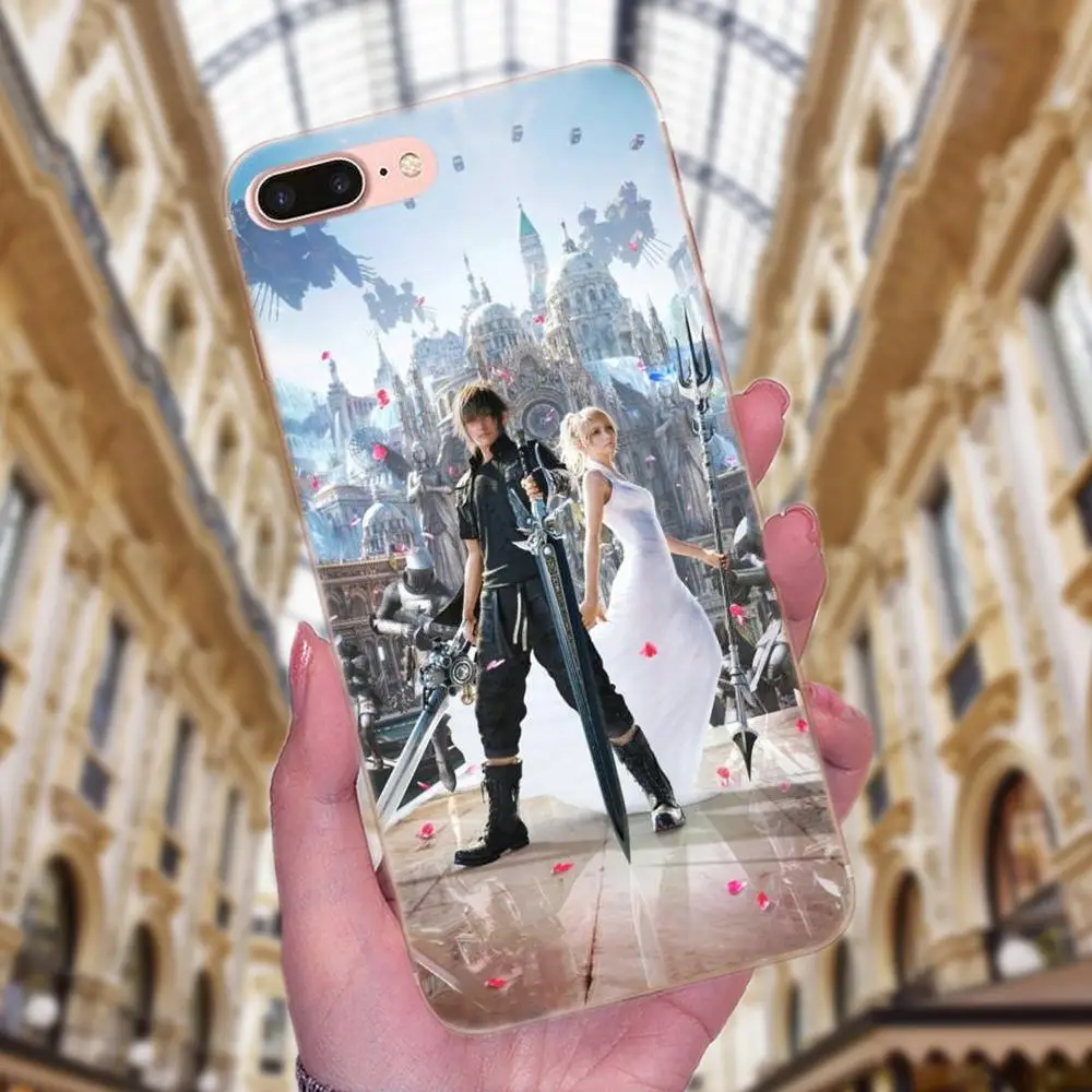 Финальная фантазия Xv Ffxv привлекательный ультратонкий для Galaxy J1 J2 J3 J330 J4 J5 J6 J7 J730 J8