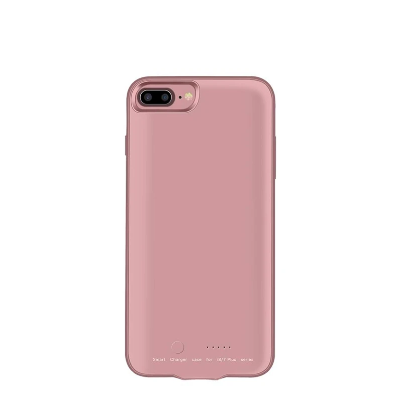 Тонкий чехол для зарядки аккумулятора 3000 мАч iPhone 8 7 6 6s Plus внешнего внешний