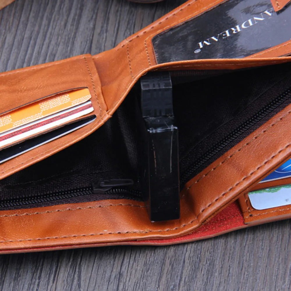 Стандартный кошелек с застежкой для доллара повседневные Волшебные кошельки