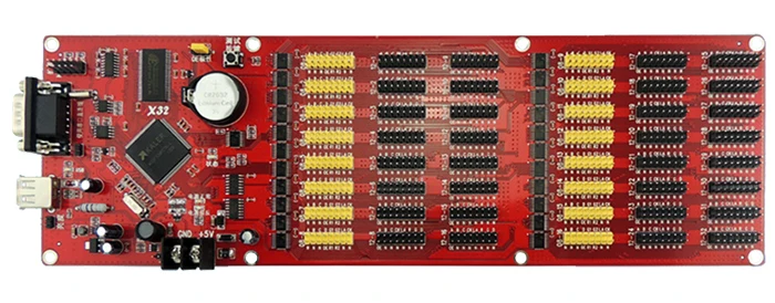 5 шт./партия светодиодный контроллер kaler X32 9999x512 пикселей|kaler led|control cardled sign |