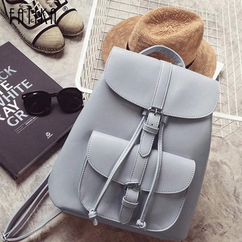 Женский многофункциональный рюкзак Fatika однотонный повседневный из