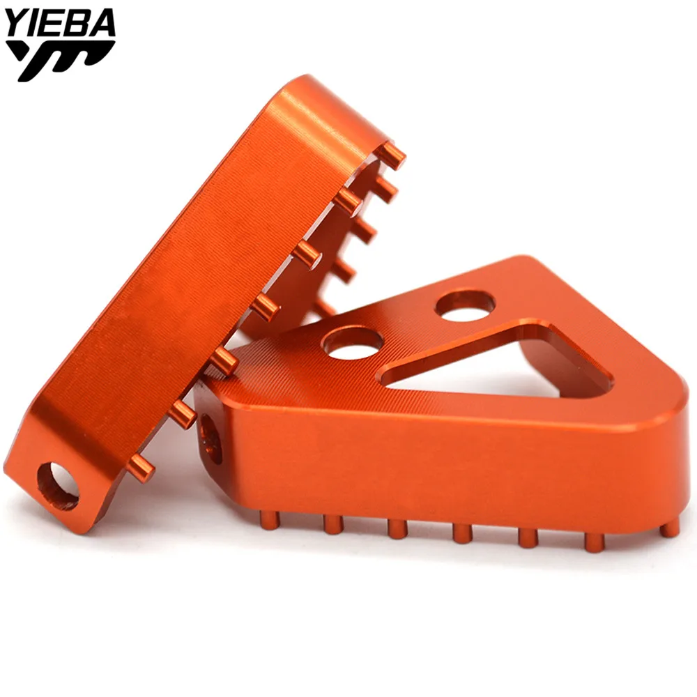 Мотоцикл CNC Заготовка алюминиевая задняя педаль тормоза шаг советы для KTM 125-530cc