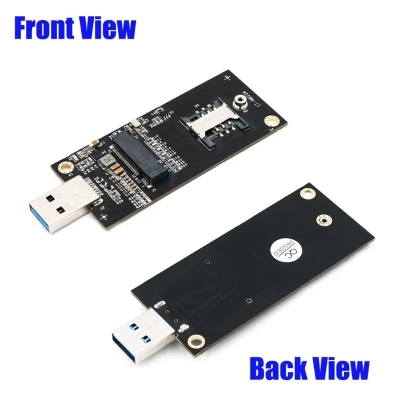 NGFF M.2 ключ B к USB 3,0 адаптер Райзер платы Настольный ПК добавить на карту с сим 6pin слот для карт