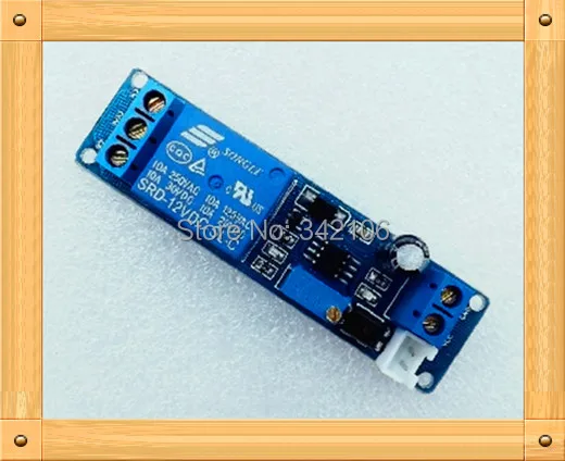 Бесплатная доставка! 5 шт. 12 В переключатель задержки запуска/модуль