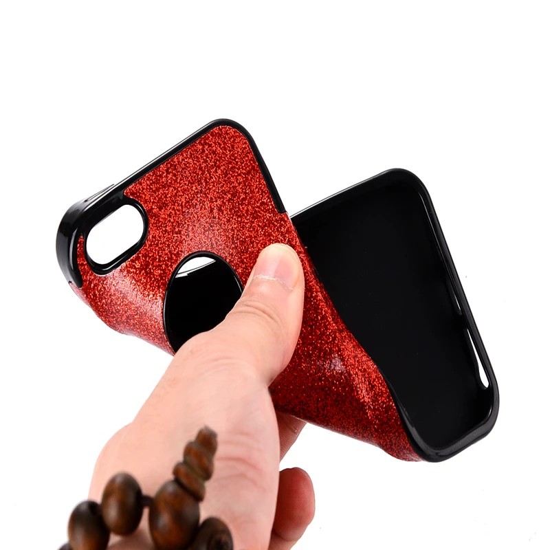 Новые блестящие Чехлы для Apple iphone 5 5S se ТПУ чехол телефон вместительная середина