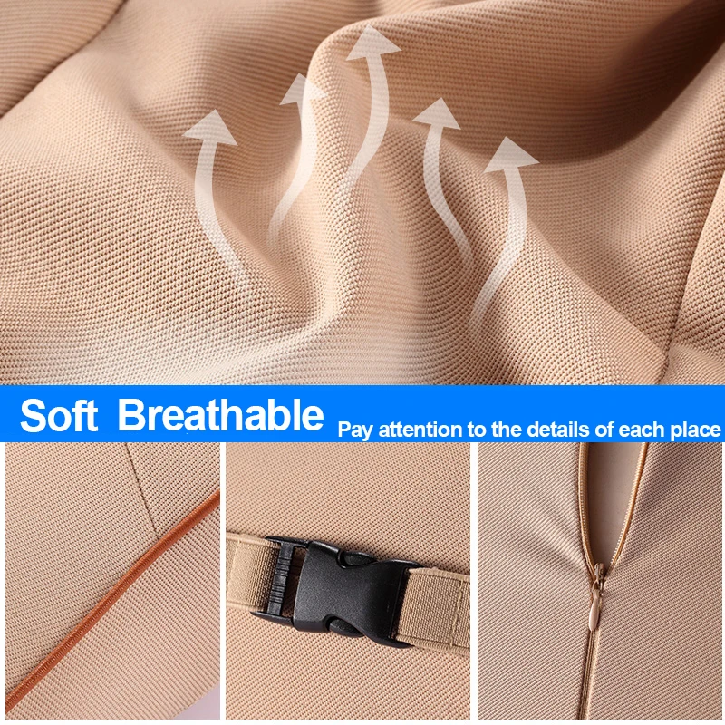 1 PCS Car Pillow Memory Foam Fabric Neck Headrest Seat Cover Comfortable Styling Auto Accessories | Автомобили и мотоциклы