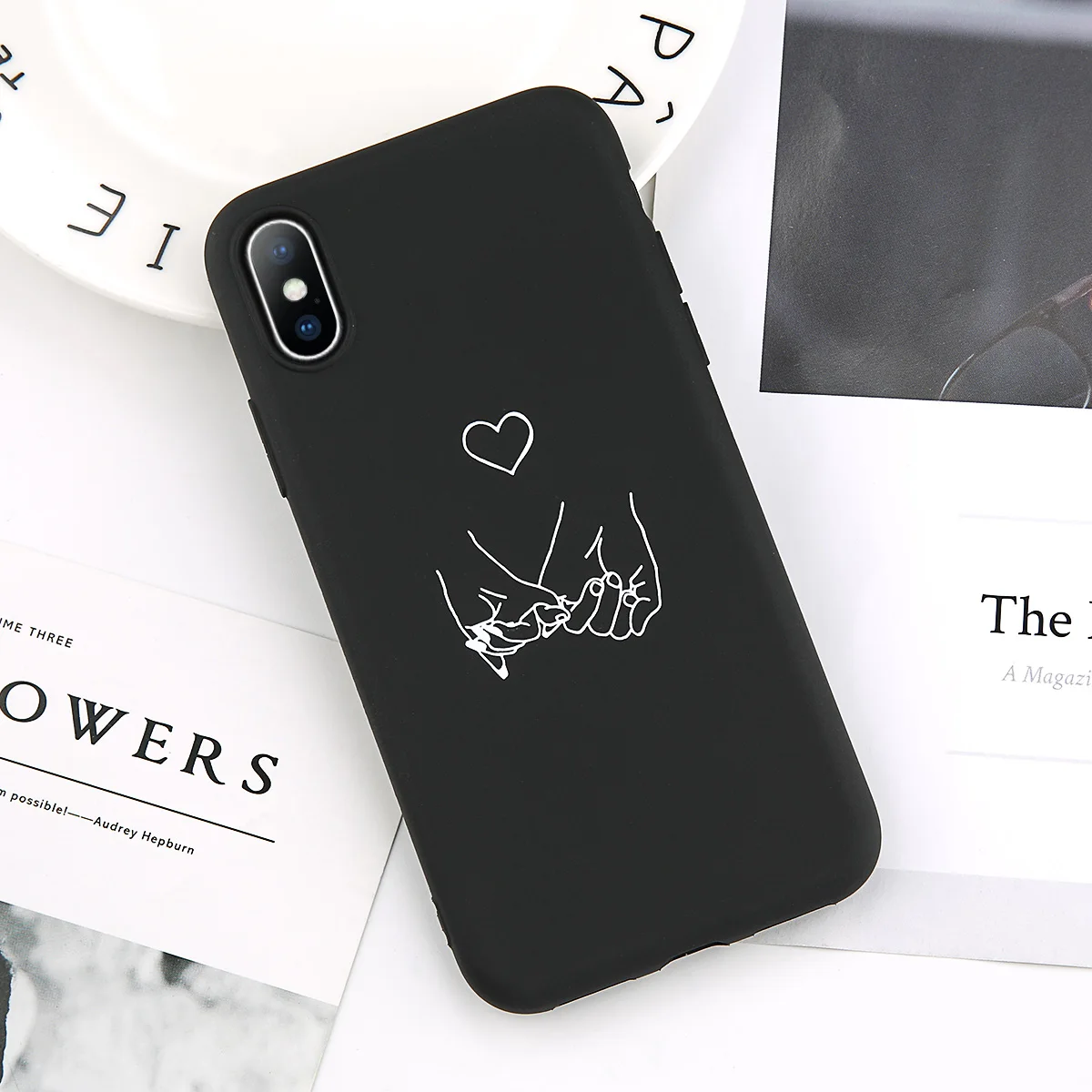 AC3678 Чехол для телефона Ottwn Love для iPhone 11, 7, 8 Plus, X, XR, XS, Max, чехлы с принтом Love для iPhone 6, 6S Plus, Мягкая силиконовая задняя крышка - Цвет: AC3678