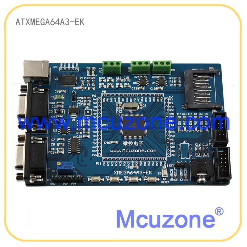 Atmel atxmega64a3-ek 1.8 &quotTFT ЖК-дисплей 12bit АЦП ЦАП RS-485 PDI JTAG FT232 | Компьютеры и офис