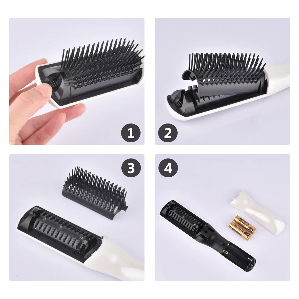 

Electric Laser Hair Comb Anti Static Anti-Hair Loss Head Scalp Massage Comb Hair Growth Brush Infrared Therapy Massage Hairbrush