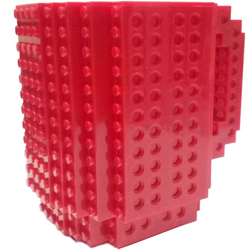 Строительные кирпичные кружки DIY кофейные в сборке строительные блоки