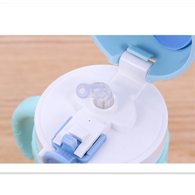 350 мл пластиковая детская бутылка для воды Экологичная питьевая мультяшная BPA