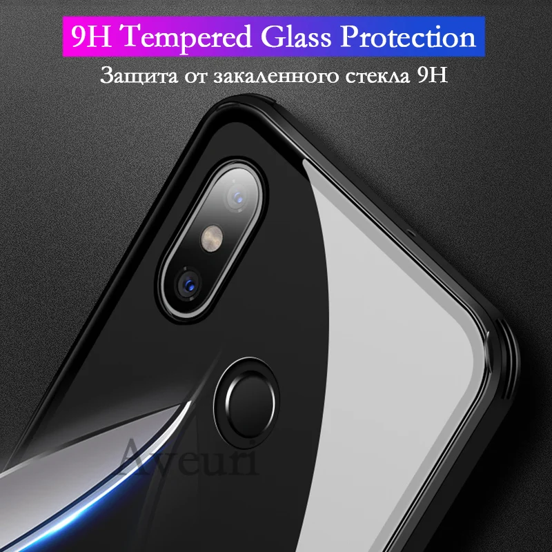 Чехол из закаленного стекла Aveuri 9H для Xiaomi mi 9 8 mi 9 mi 8 8 SE 9 SE Coque Роскошный прозрачный чехол для телефона для Xiaomi mi 8 Pro