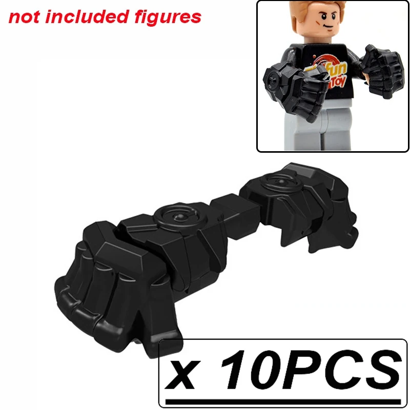 10pcs PGPJ0047(fist) 10 шт./лот, Звездный ореол, научная фантастика, мини-оружие, нож, строительный блок, подарки, игрушки для детей, PGPJ0025 - Цвет: 10pcs PGPJ0047(fist)
