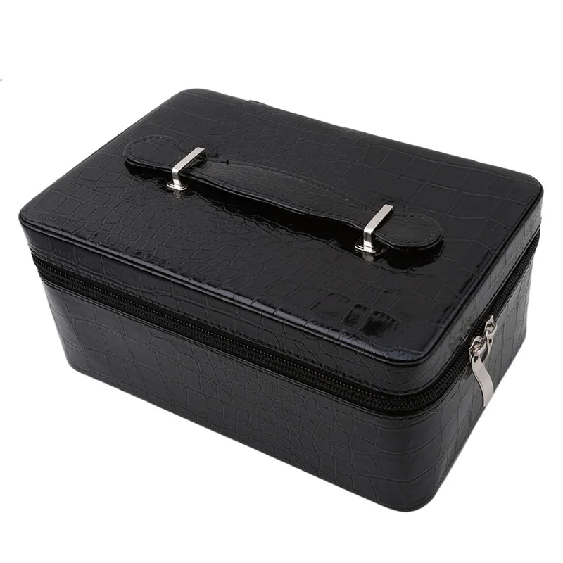 84 бутылки сумка для хранения эфирного масла двойная молния из искусственной кожи