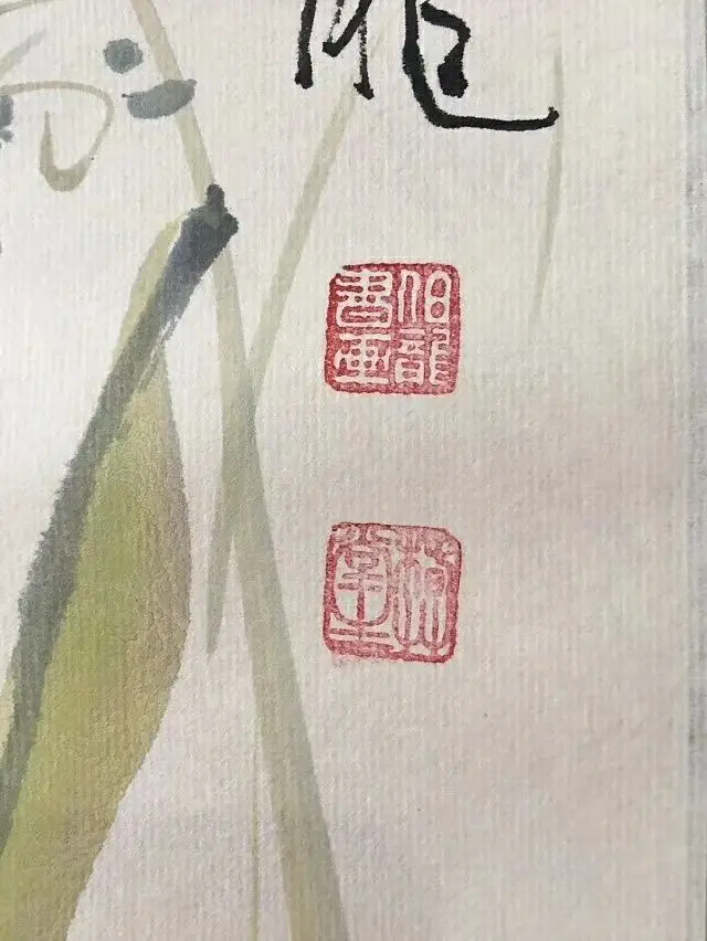 New Antiques Calligraphy Painting Famous Paintings Yan Bolong Birds and Figure Mounted | Дом и сад