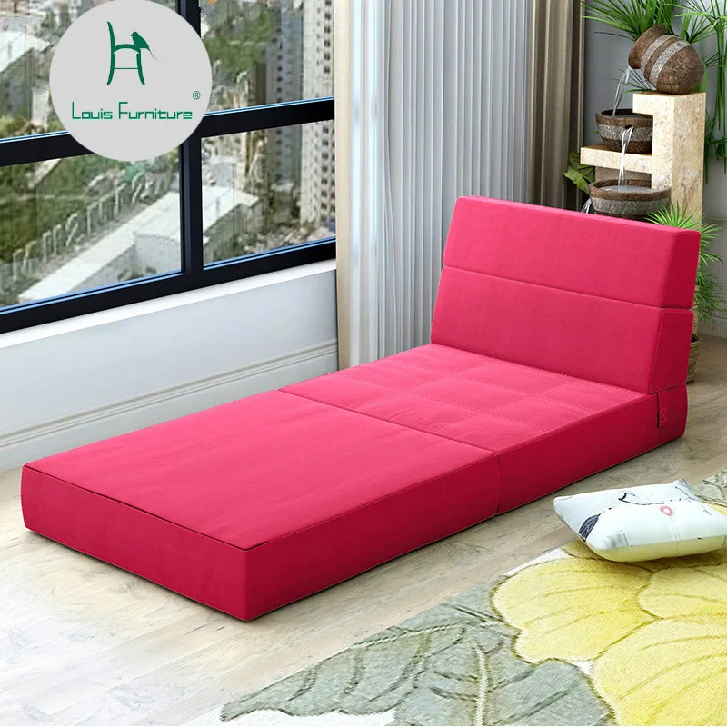 Диваны Louis Fashion Bean Bag Современные Простые складные кровати офисные татами для