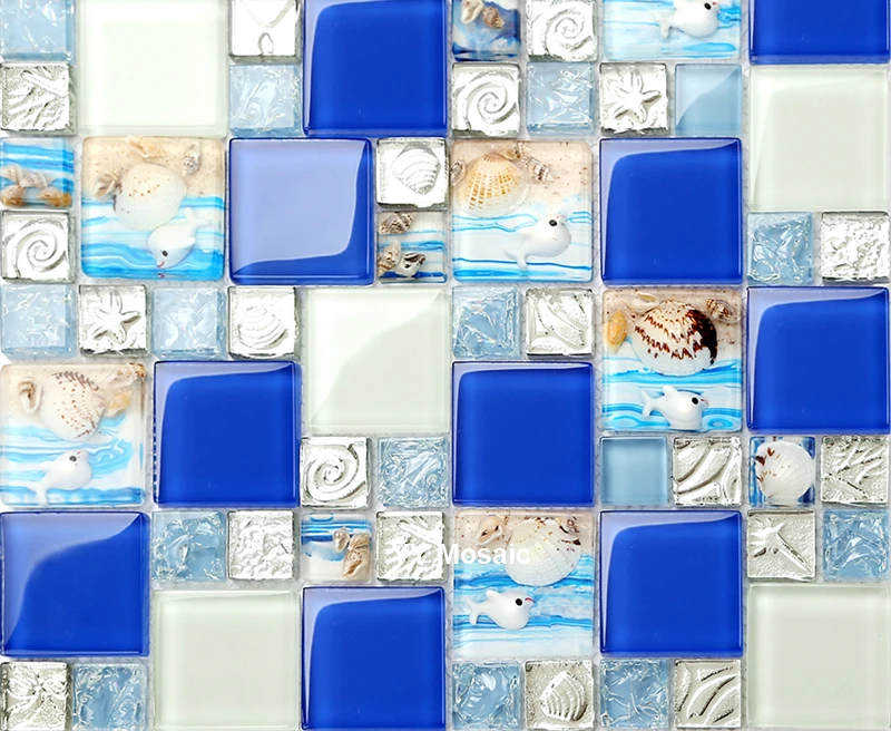 2017 новая пасторальная свежая зеленая белая ракушка из смолы Хрустальная