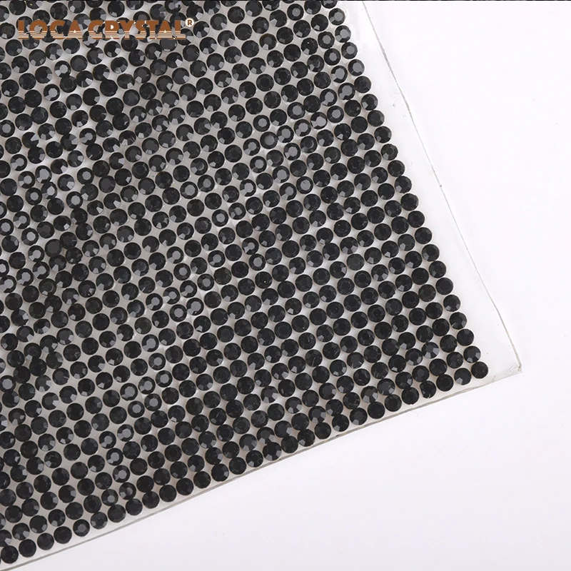 Лист обуви из горного хрусталя украшения одежды сетка хрусталя|rhinestone mesh|clothes