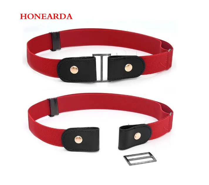 100 шт./лот ремень без пряжки эластичный женские ремни плюс для джинсов брюк