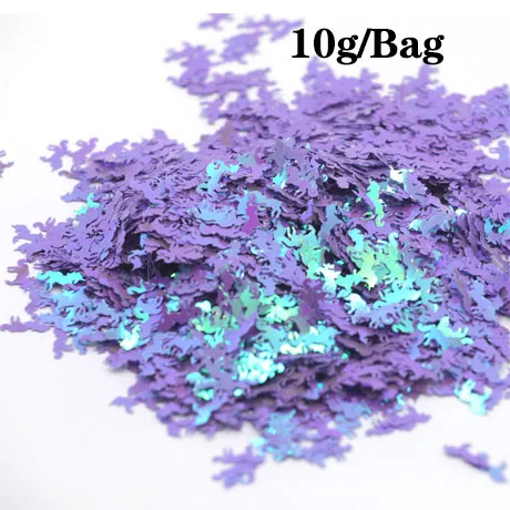 10g Unicorn Sequin C 10 г мини-единорог с блестками наполнитель для слизи амулеты игрушки аксессуары Принадлежности Lizun добавки для ломтиков Декор игрушки подарки - Цвет: 10g Unicorn Sequin C