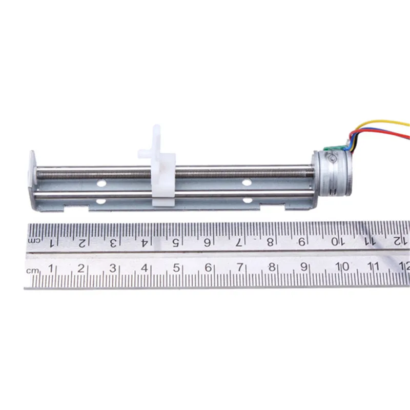 1pc Brand New 18 Degree DC 4-9V/500mA Driving Voltage Stepper Motor Screw With Nut Slider Two Phase 4 Wire | Обустройство дома