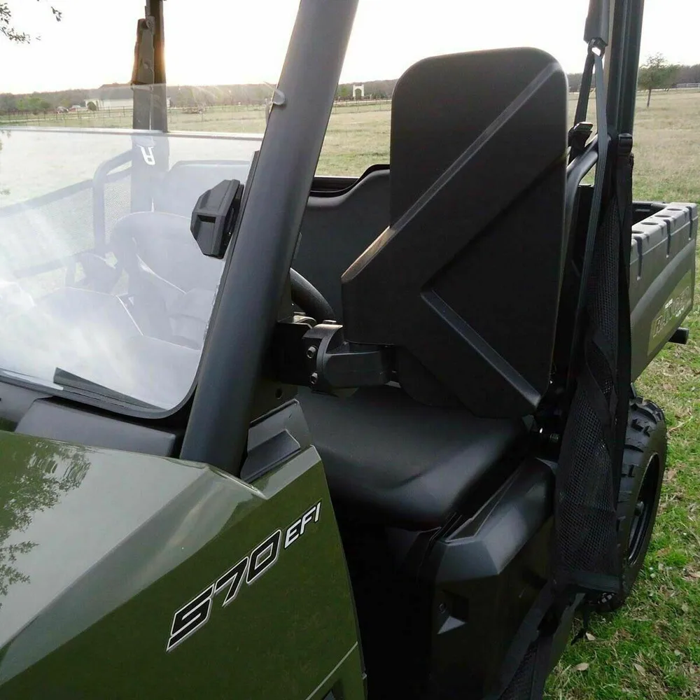 UTV боковое зеркало заднего вида набор w/1,75-" зажим Кронштейн для Honda Talon для Polaris Ranger для Can Am Maverick X3 570