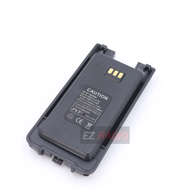 TYT Оригинальная литий ионная аккумуляторная батарея Φ цифровая DC7.4V 2200mAh рация ПМР