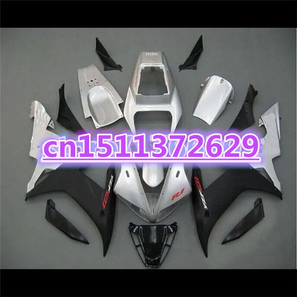 

For 02-03 YZF R1 02 03 YZF 1000 white black YZF-R1 YZF-1000 YZFR1 YZF1000 2002 2003 Fairing Body-Dor D
