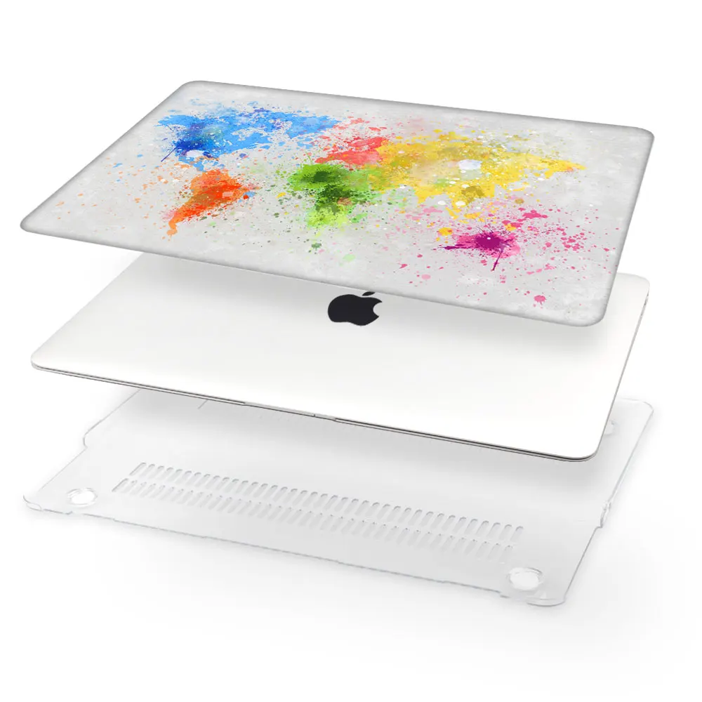 Для MacBook pro 13 15 2018 2016 2017 чехол с/non Touch Bar A1706 A1708/ноутбук принт Чехол Air Pro retina 3 &quot15