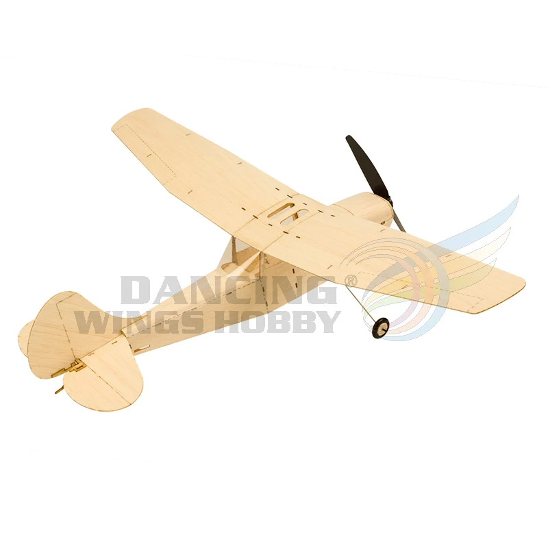 Мини летательный аппарат Cessna L 19 3CH с электроприводом RC 320 мм из дерева Balsa