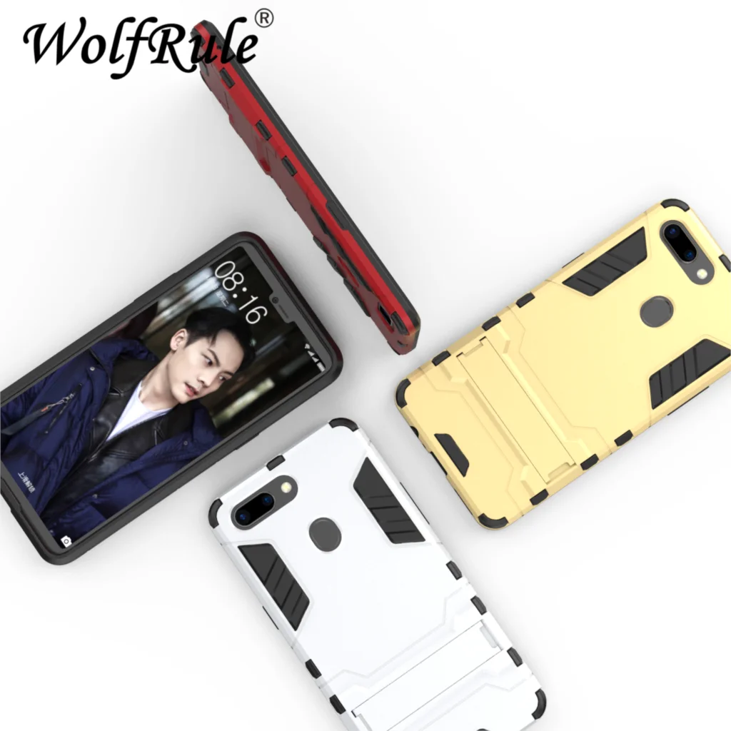 Чехол для OPPO R15 Dream Mirror в Китае силиконовый резиновый робот Броня Твердый чехол на