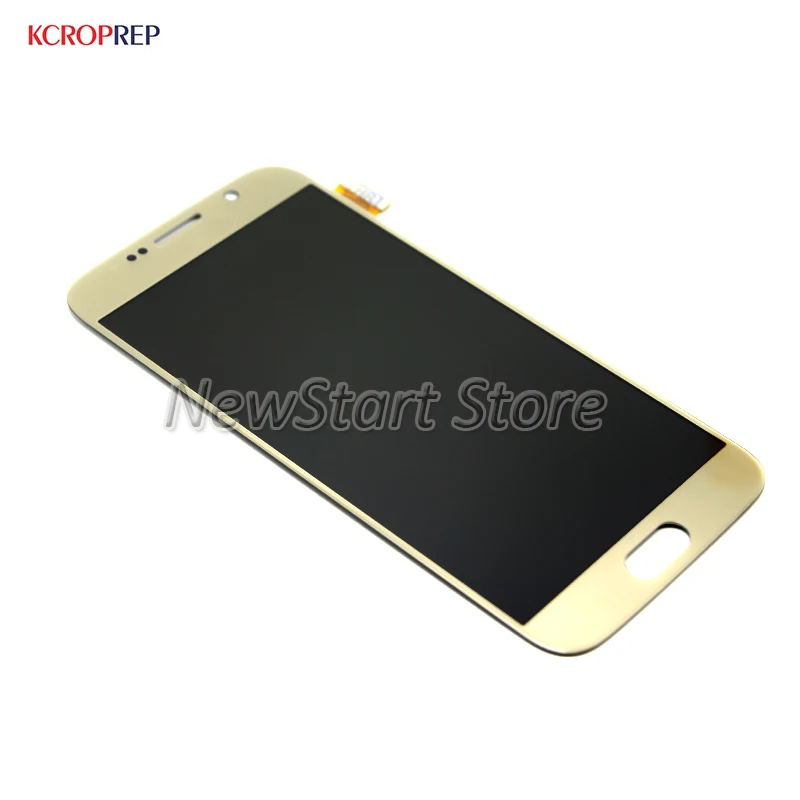 Для Samsung Galaxy S6 ЖК-дисплей с сенсорным экраном в сборе 5 1 &quotбез рамки для G920i G920P G920F