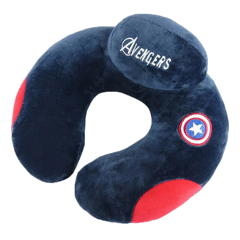 2018 Новая удобная подушка для путешествий с рисунком Бэтмена Мстителей u образная