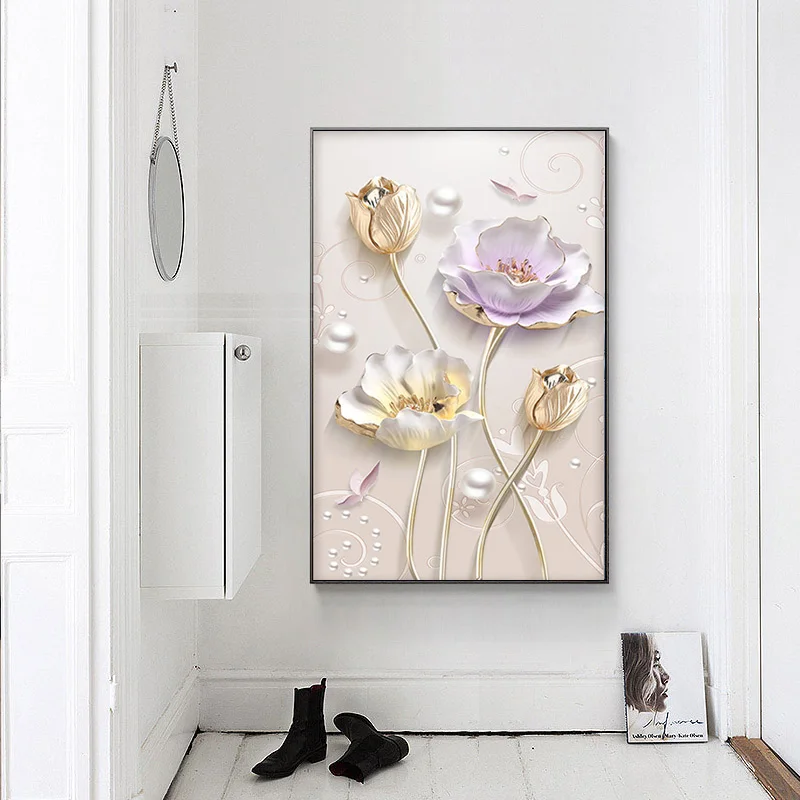 Meian специальная Алмазная вышивка полная Сделай Сам картина цветы тюльпаны