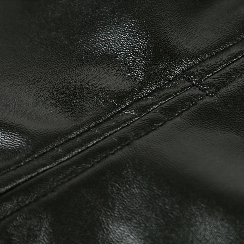 Штаны из искусственной кожи для девочек-подростков детская одежда Осенние