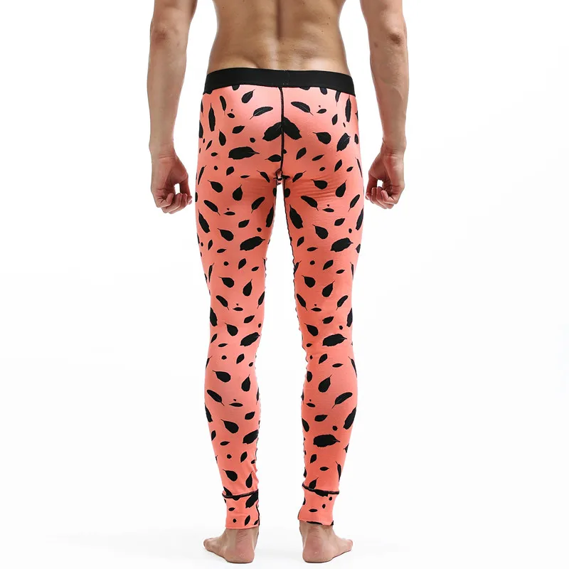 New SEOBEAN Hot Winter Warm Men Long Johns Leggings Tight Cotton Thermal Thermal Underwear Men Thermo Underwear Long Johns