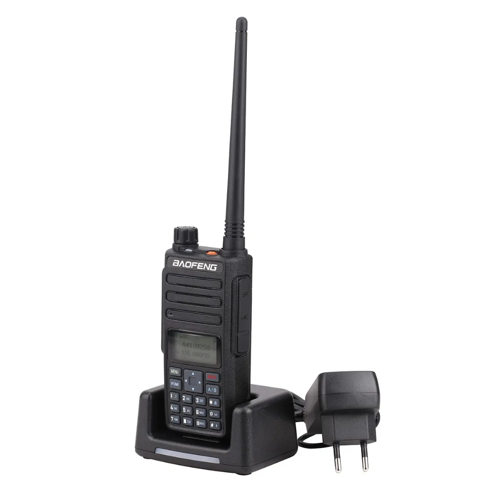 2 шт. Baoofeng DM1801 цифровая рация DMR Tier1 Tier2 tier ii Dual Time slot цифровая двухсторонняя рация совместима с Motorola