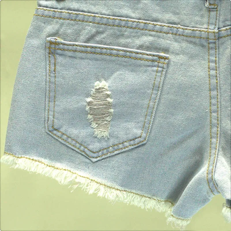 NiceMix джинсовые шорты женские Летние повседневные вареные белые дырки hotpants flash джинсовые короткие шорты женские студенческие шорты