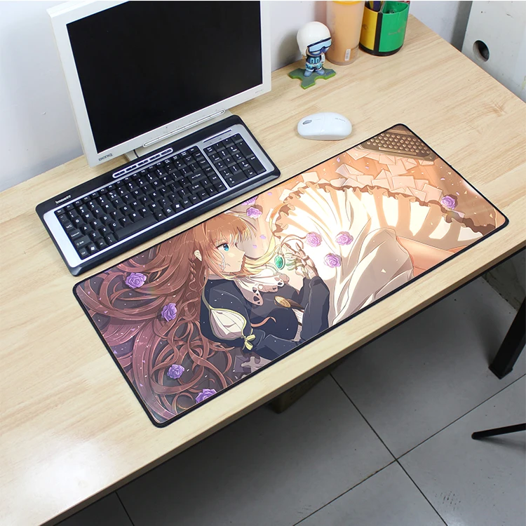 Violet Evergarden коврик для мыши 700x300x3 мм коврик для мыши notbook компьютерный коврик для мыши подарки игровой коврик для мыши геймера для ноутбука коврики для мыши - Цвет: Size 700x300x3mm